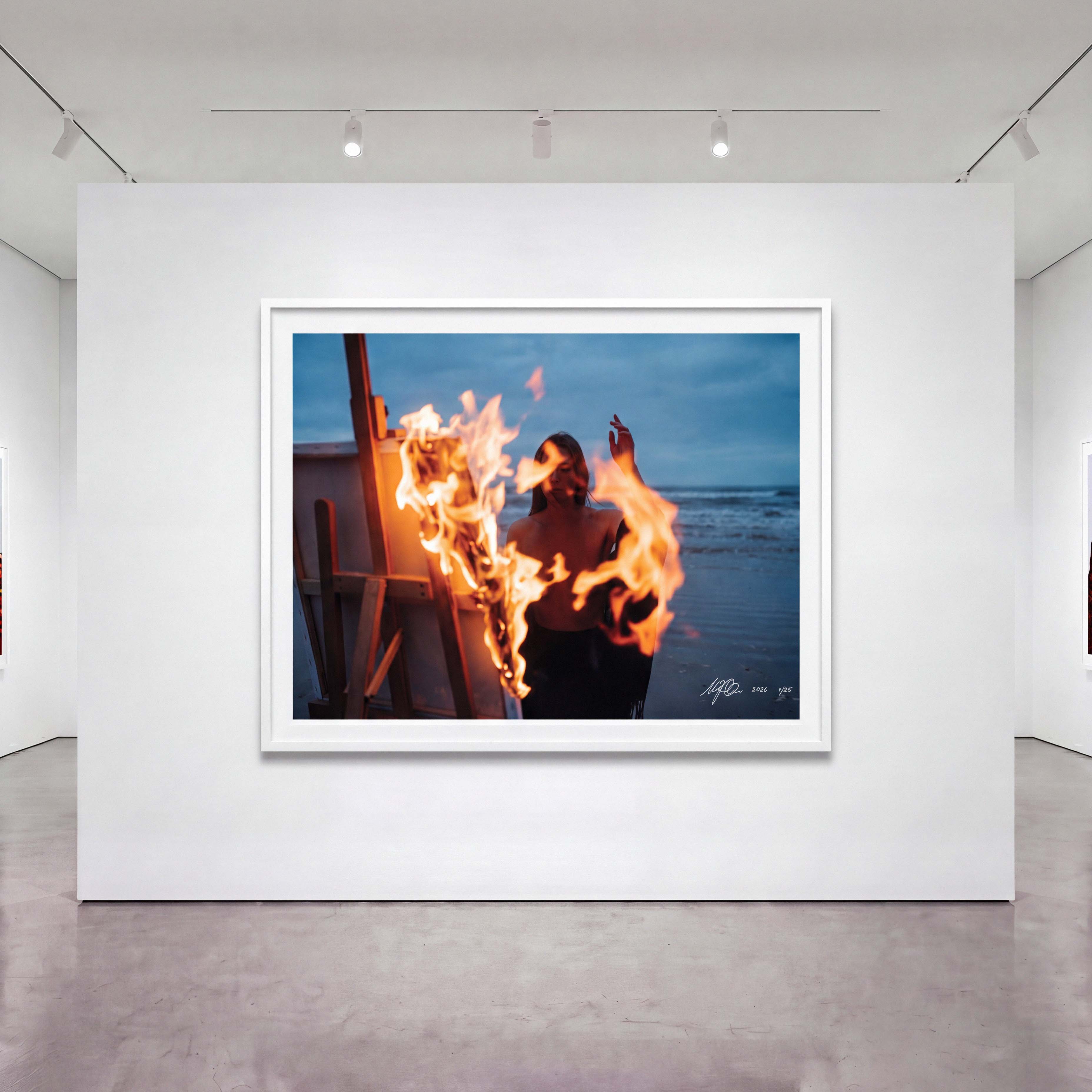 The Ruins, Edition 2 of 5, a framed limited edition fine art print by Michael Dole shown on a wall