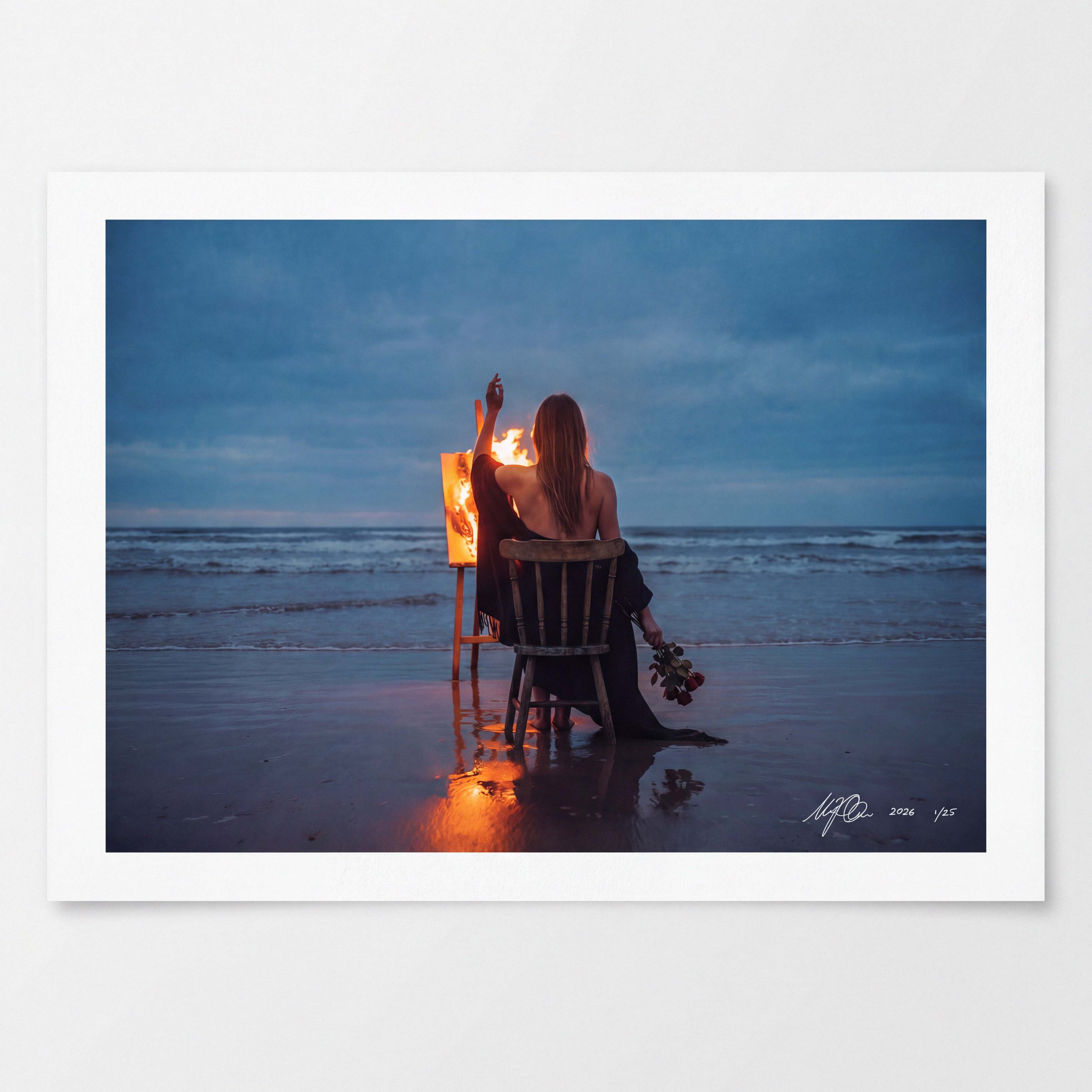 The Ruins, Edition 1 of 5, an unframed limited edition fine art print by Michael Dole from The Impact Series