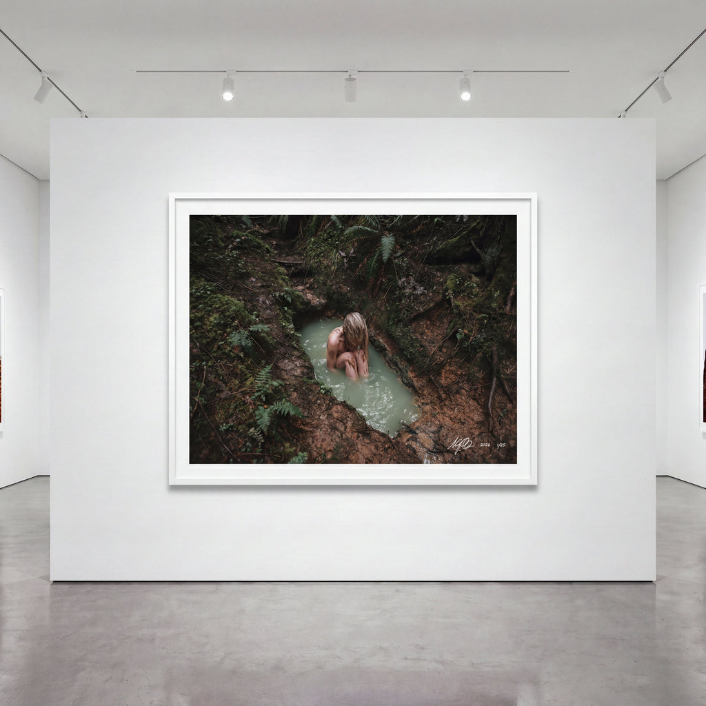 The Tide, Edition 1 of 5, a framed limited edition fine art print by Michael Dole shown on a wall