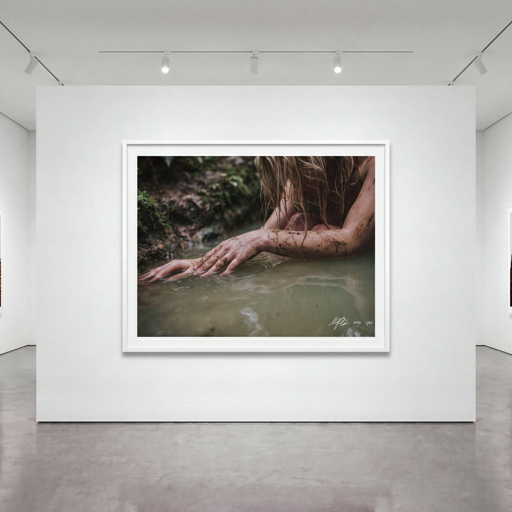 The Tide, Edition 4 of 5, a framed limited edition fine art print by Michael Dole shown on a wall